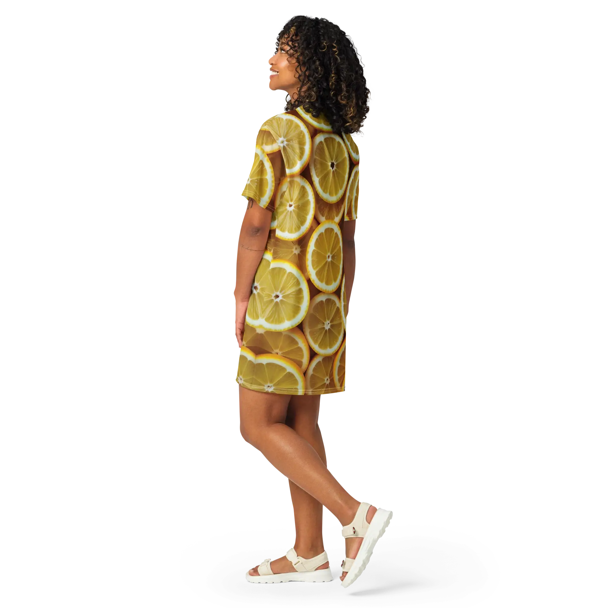 Lemon T-shirt dress - Image 9