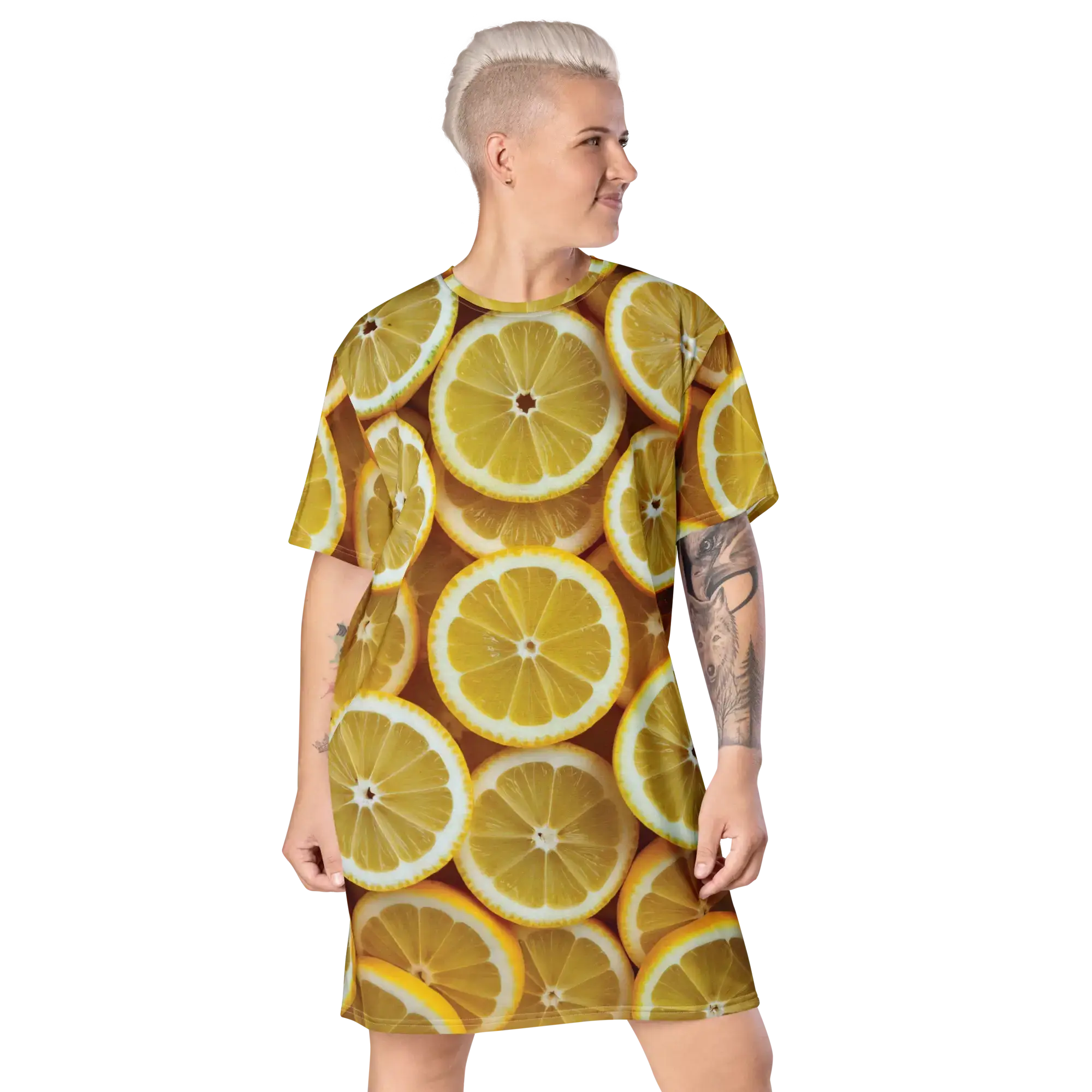 Lemon T-shirt dress - Image 6