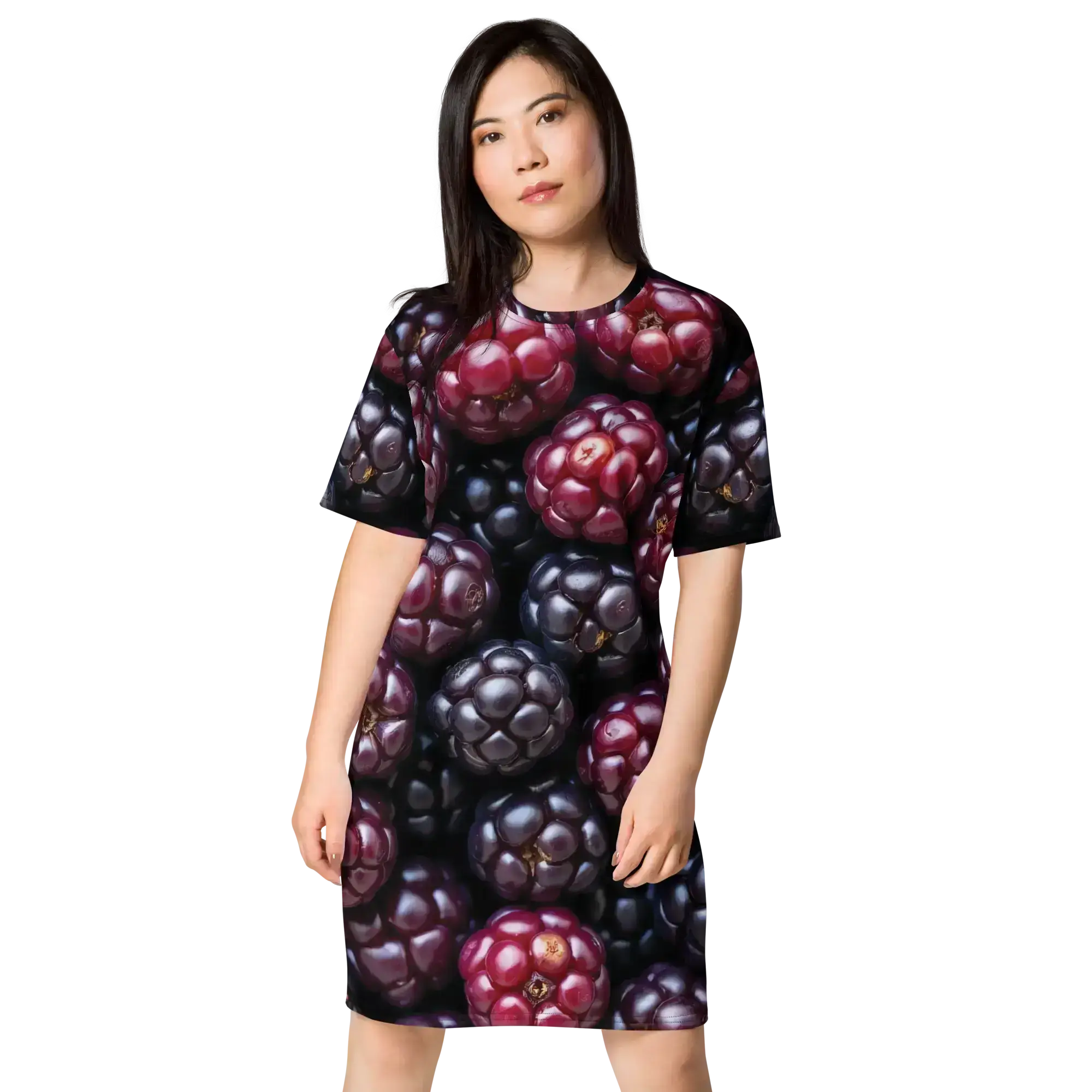 Boysenberry T-shirt dress - Image 8