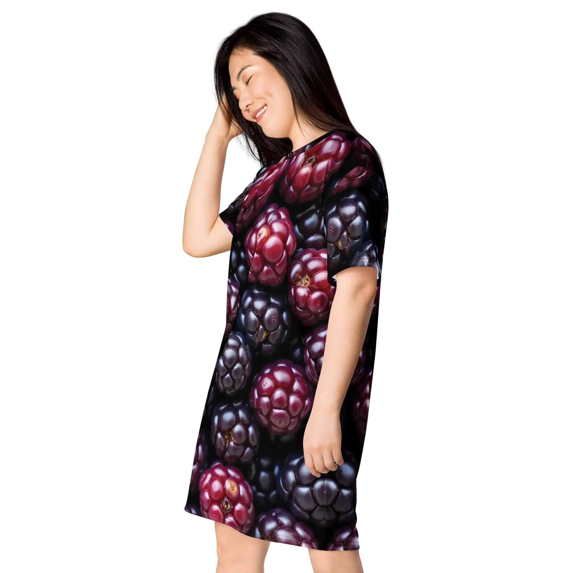 Boysenberry T-shirt dress - Image 5