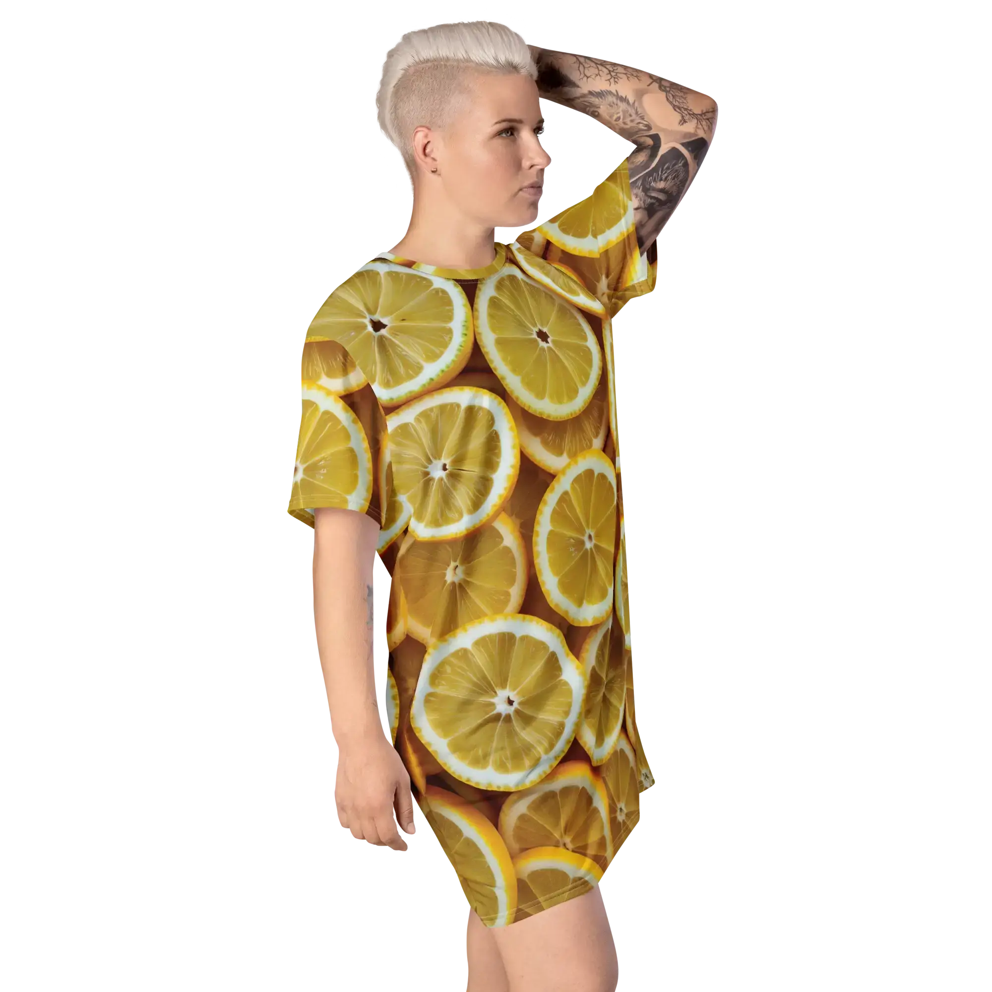 Lemon T-shirt dress - Image 3