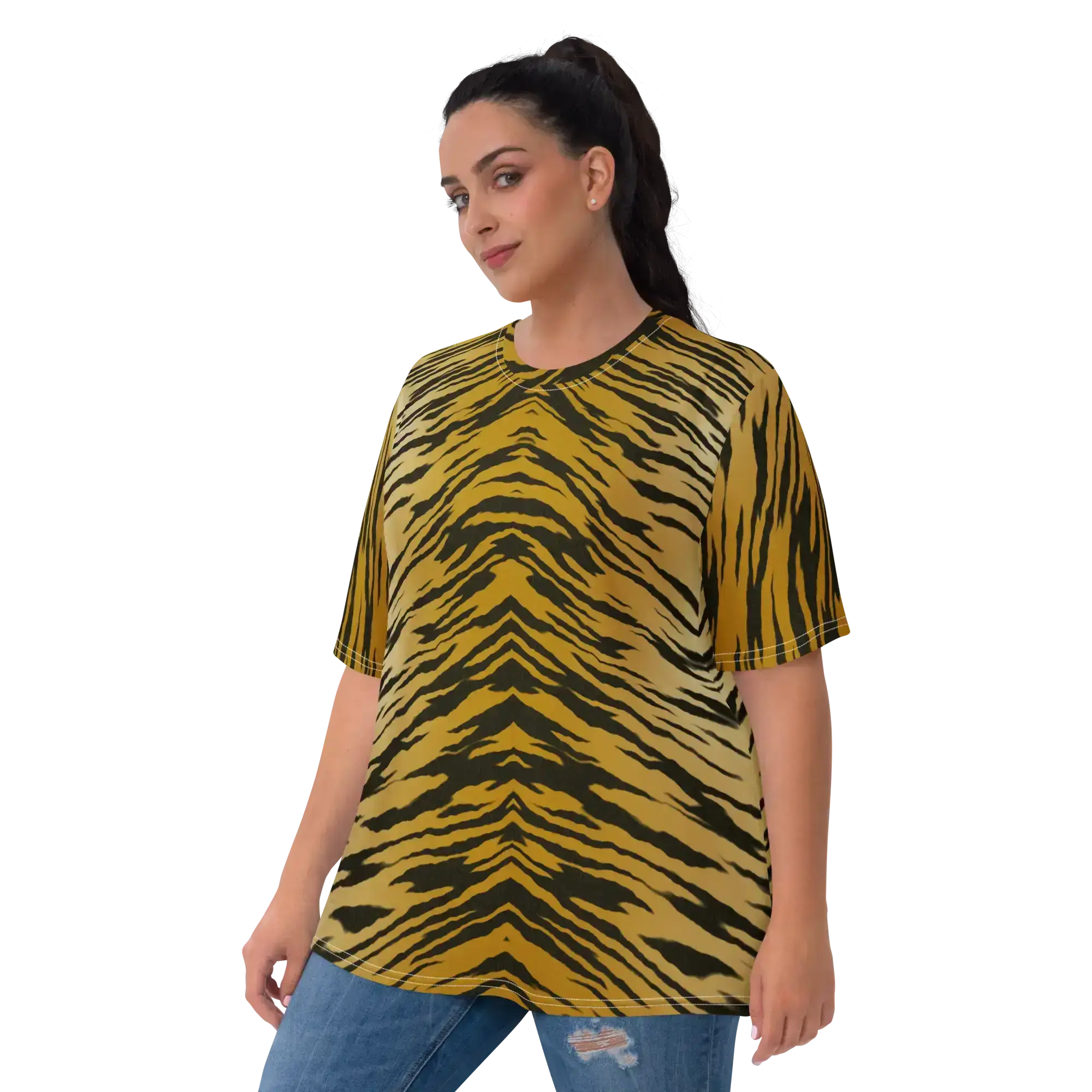 Women's Tiger Stripes T-shirt - Image 4
