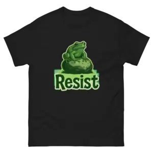 Resist Frog Unisex classic tee