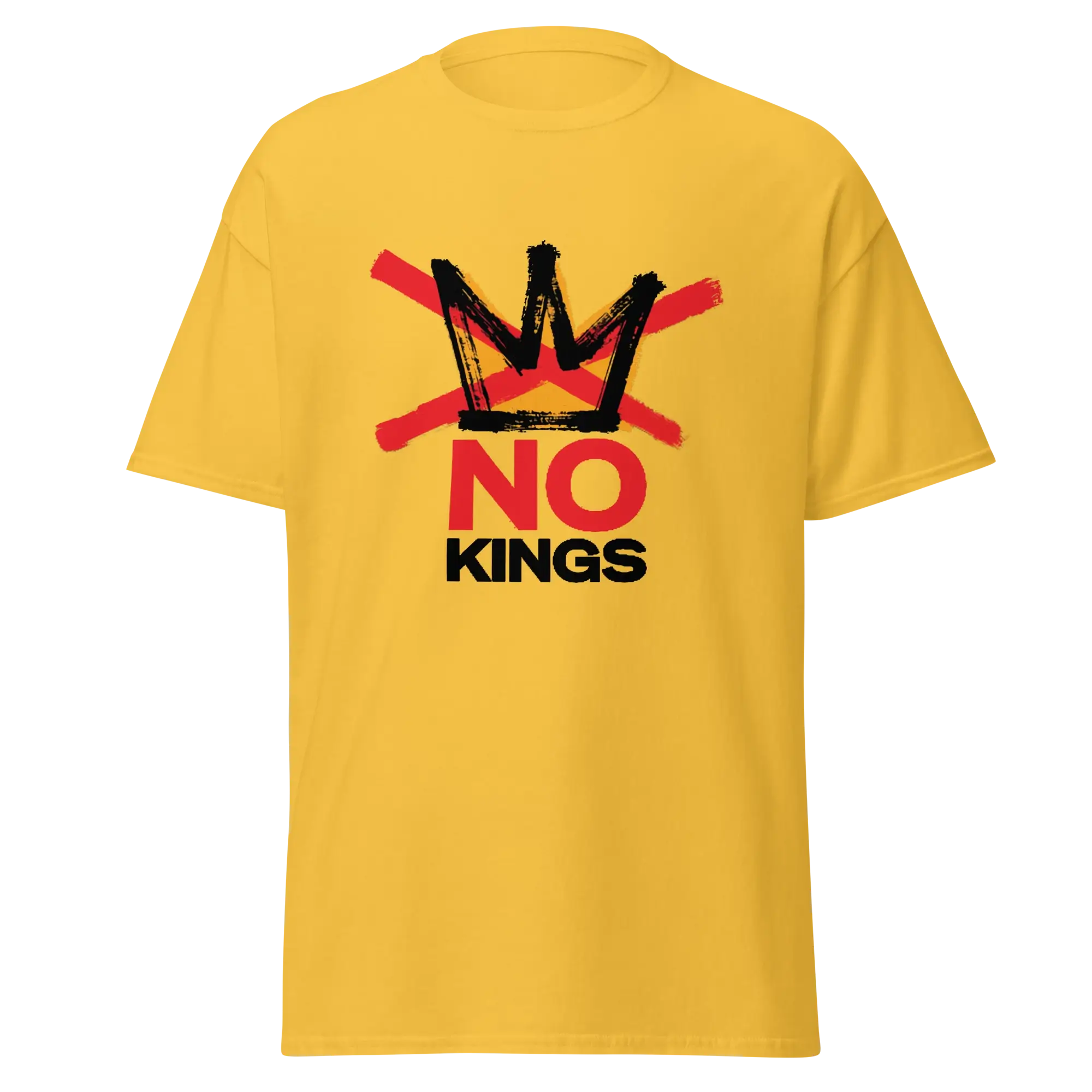 No Kings Unisex classic tee Red-Blk - Image 12