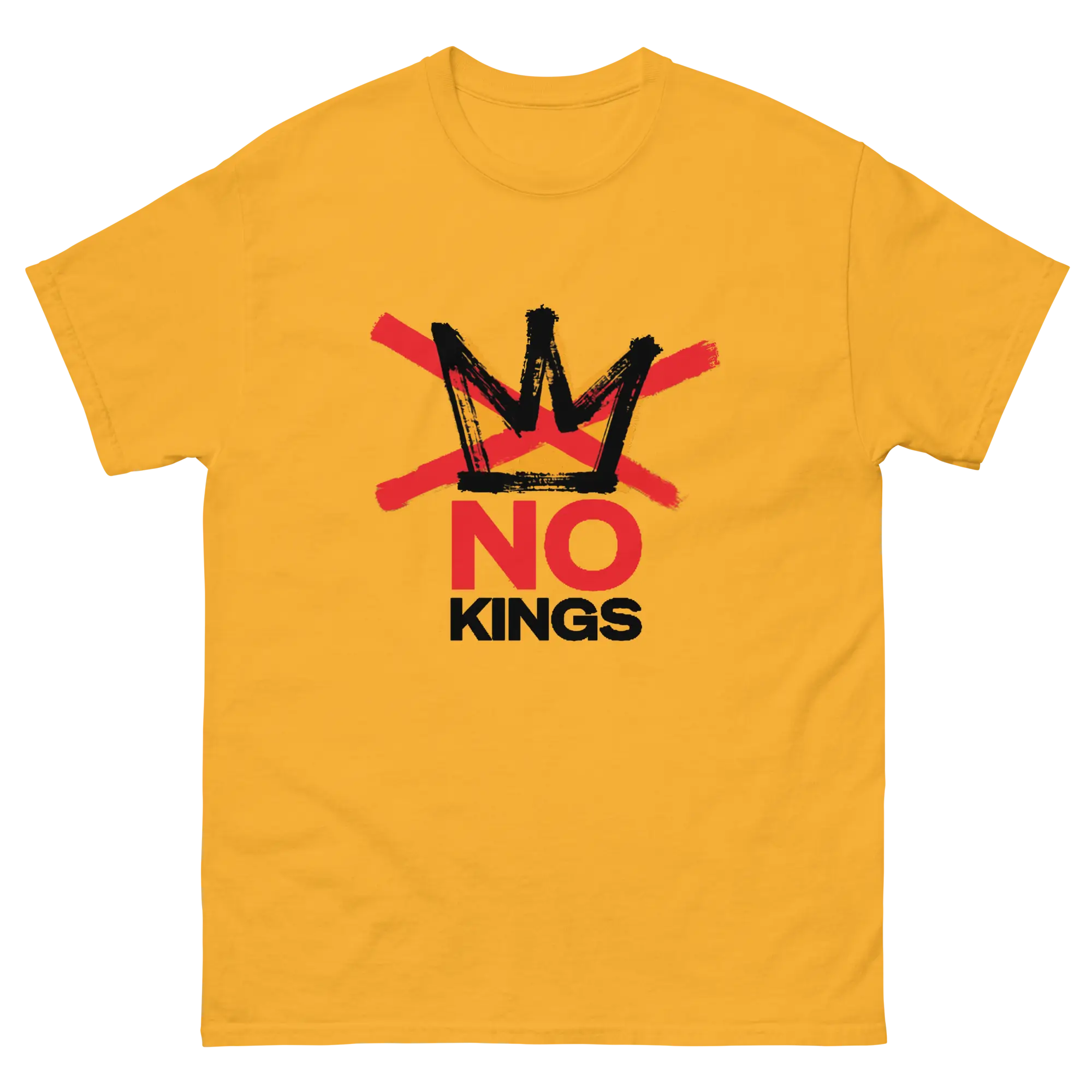 No Kings Unisex classic tee Red-Blk