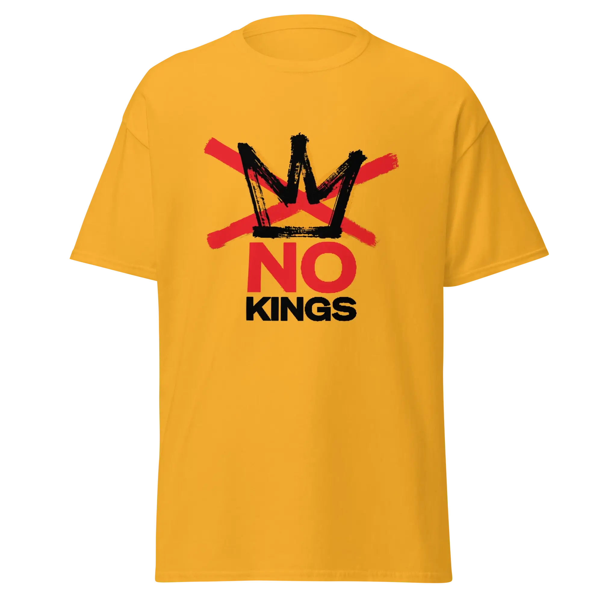 No Kings Unisex classic tee Red-Blk - Image 10