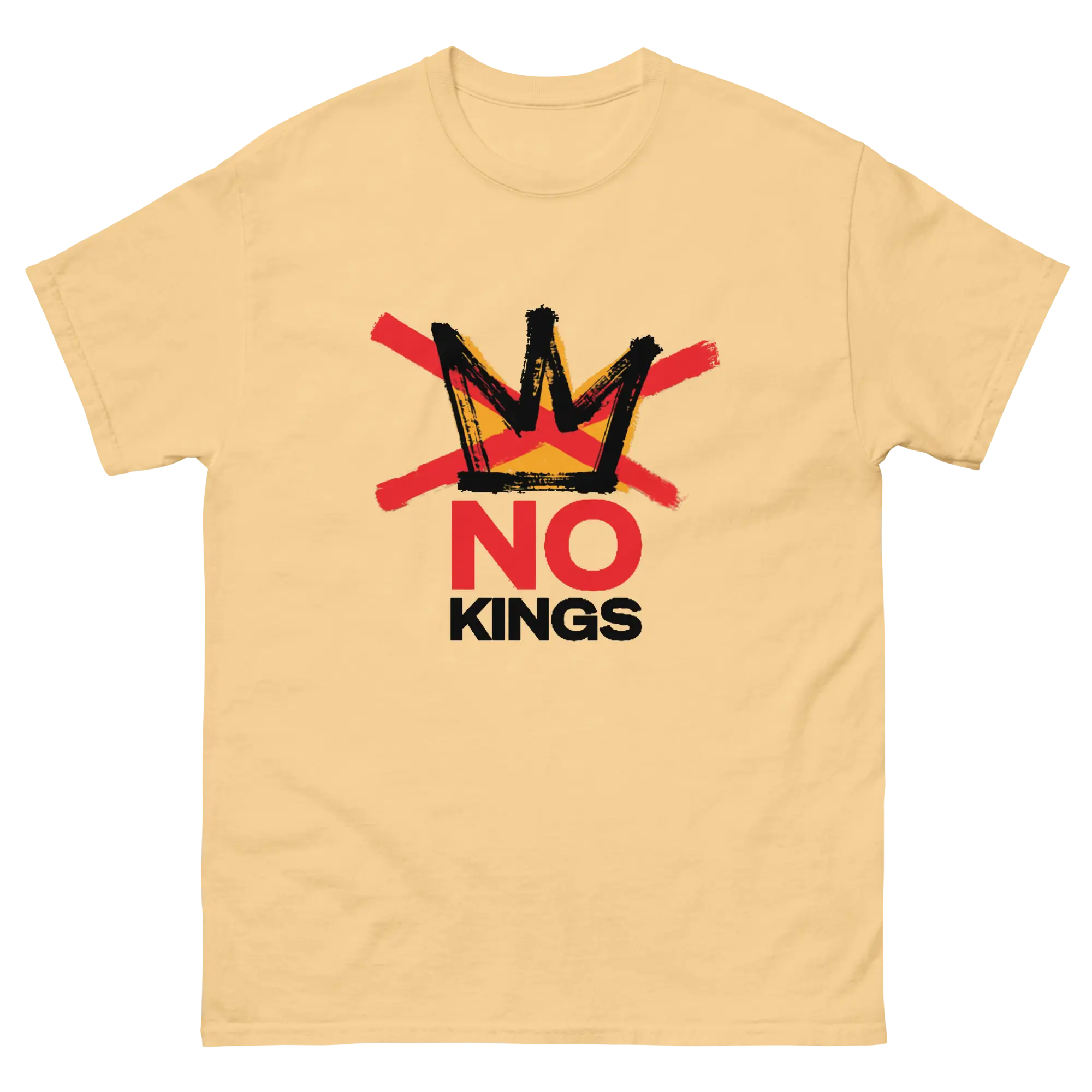 No Kings Unisex classic tee Red-Blk - Image 3