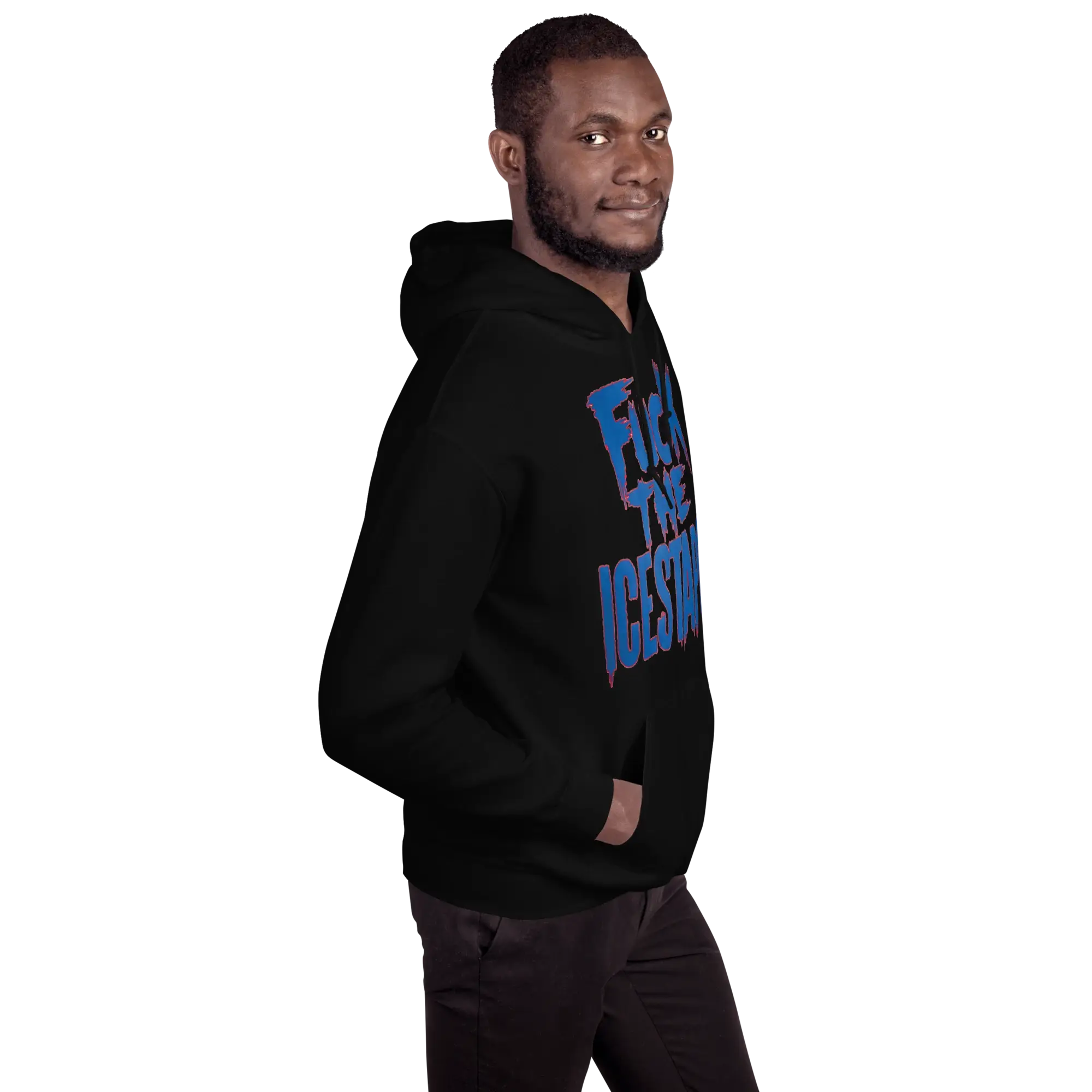 Fuck the Icestapo Unisex Hoodie - Image 2