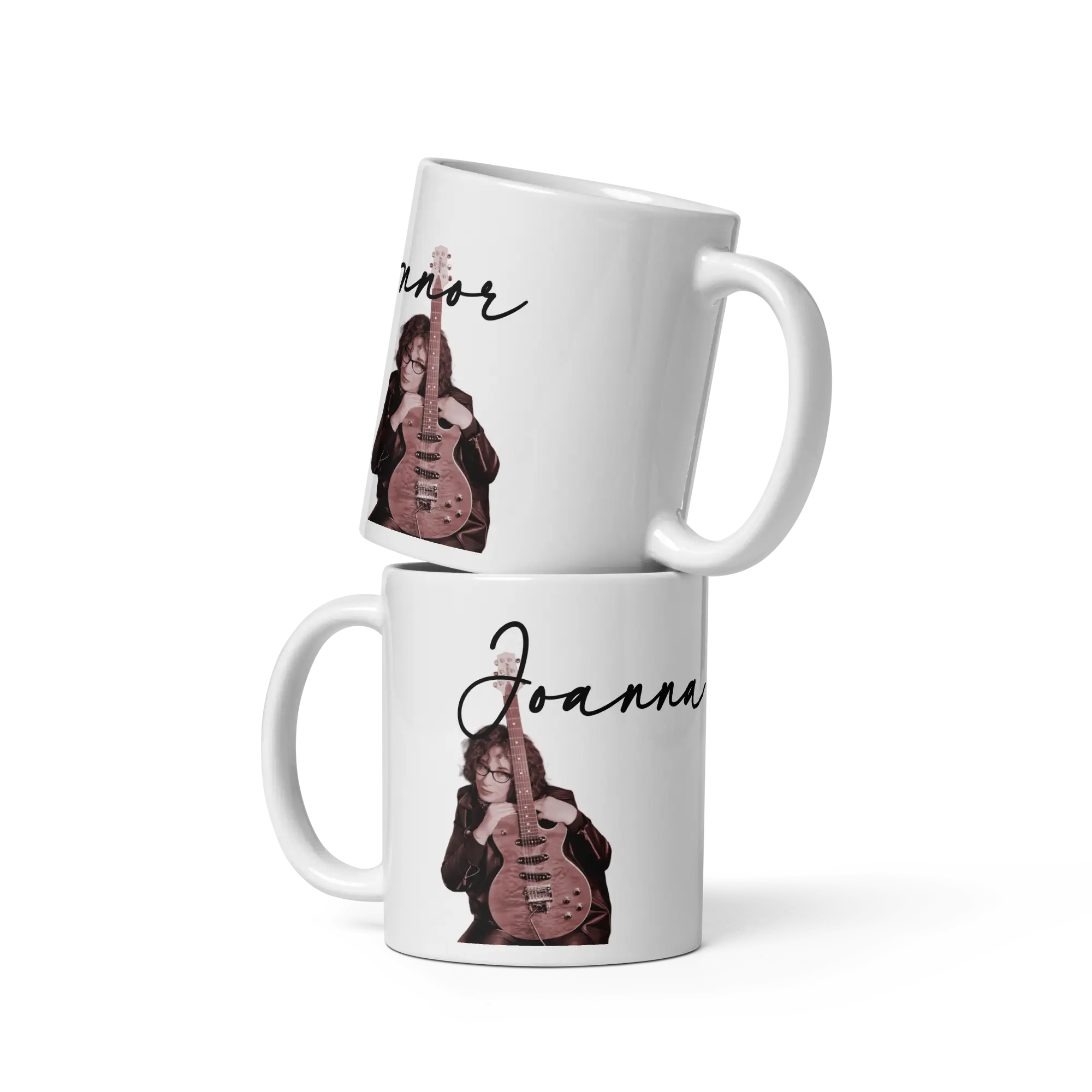 Joanna Connor Signature White glossy mug - Image 2