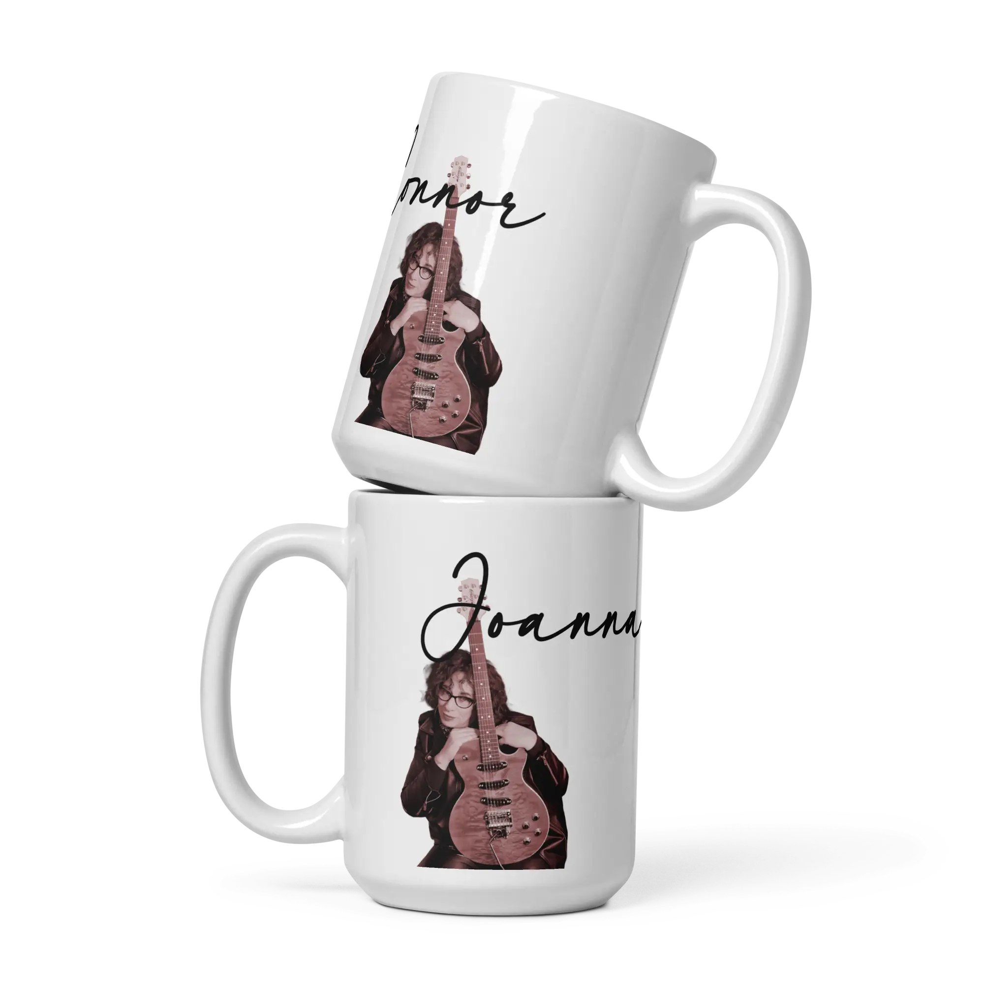 Joanna Connor Signature White glossy mug - Image 3
