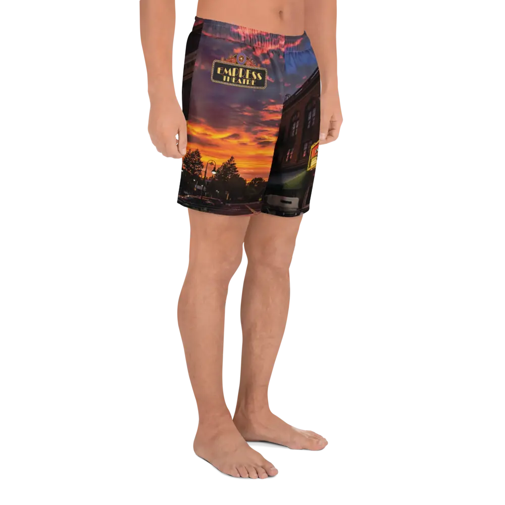 Empress Theatre All-Over Print Unisex Athletic Long Shorts - Image 2
