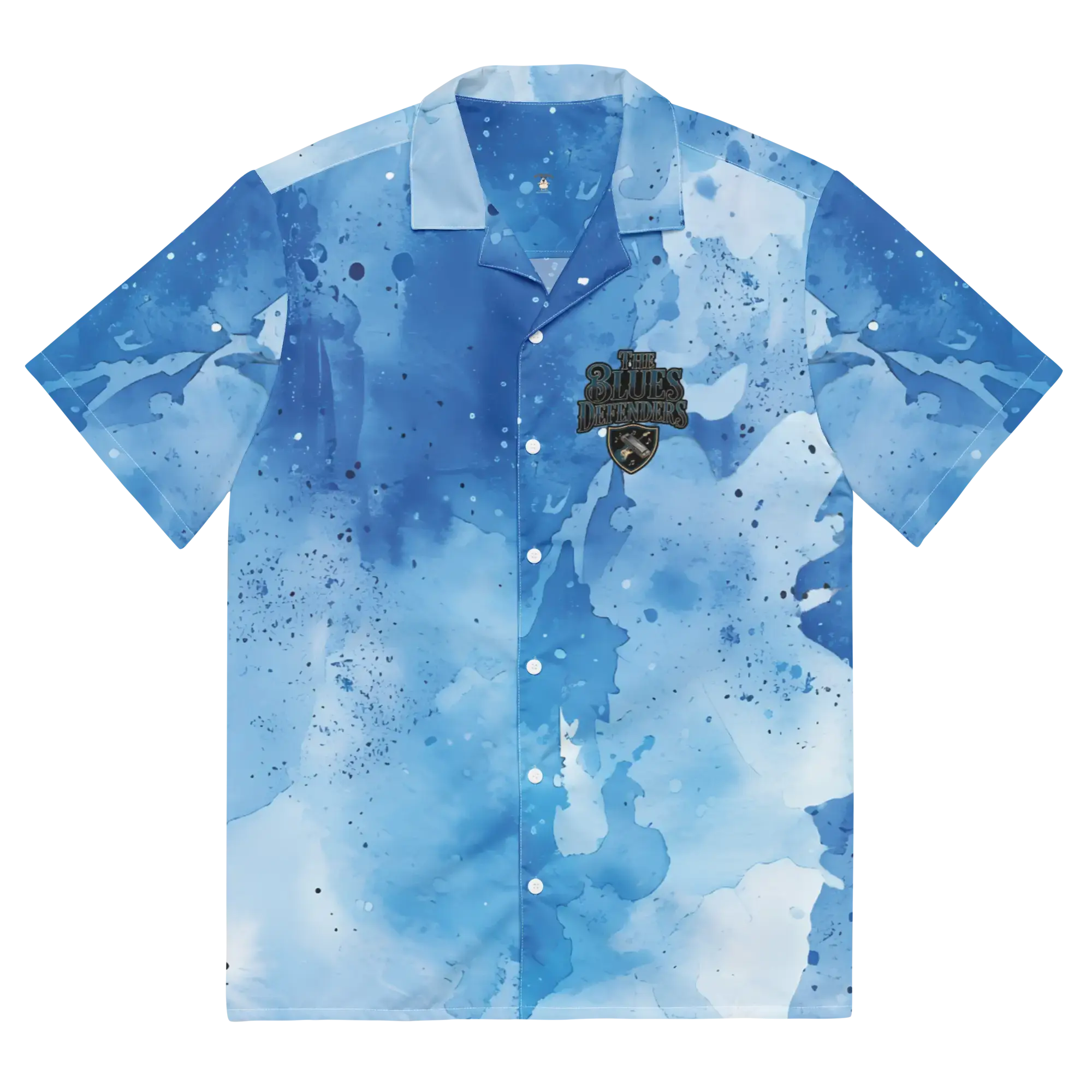 Blues Defenders 1 Unisex button shirt