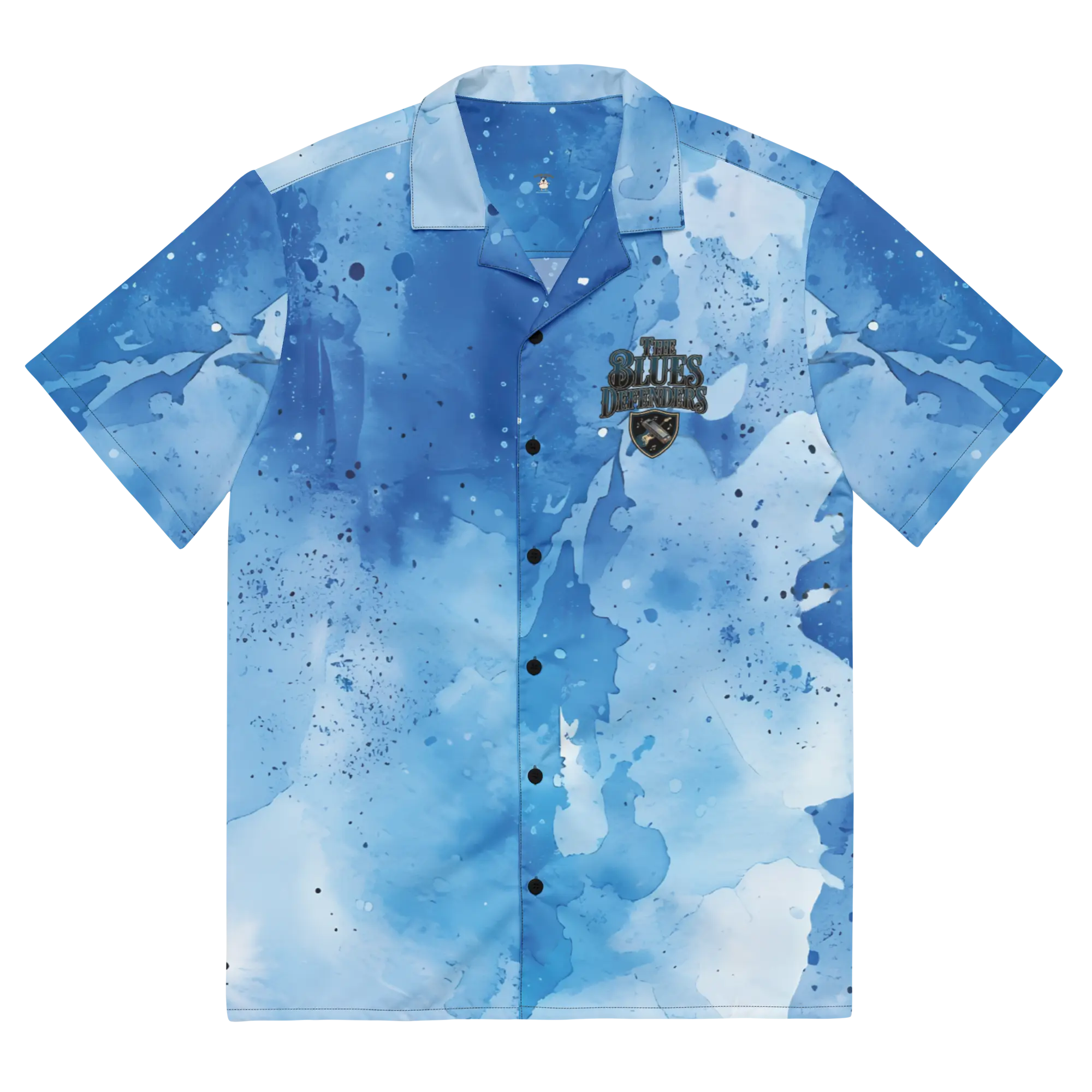 Blues Defenders 1 Unisex button shirt - Image 2