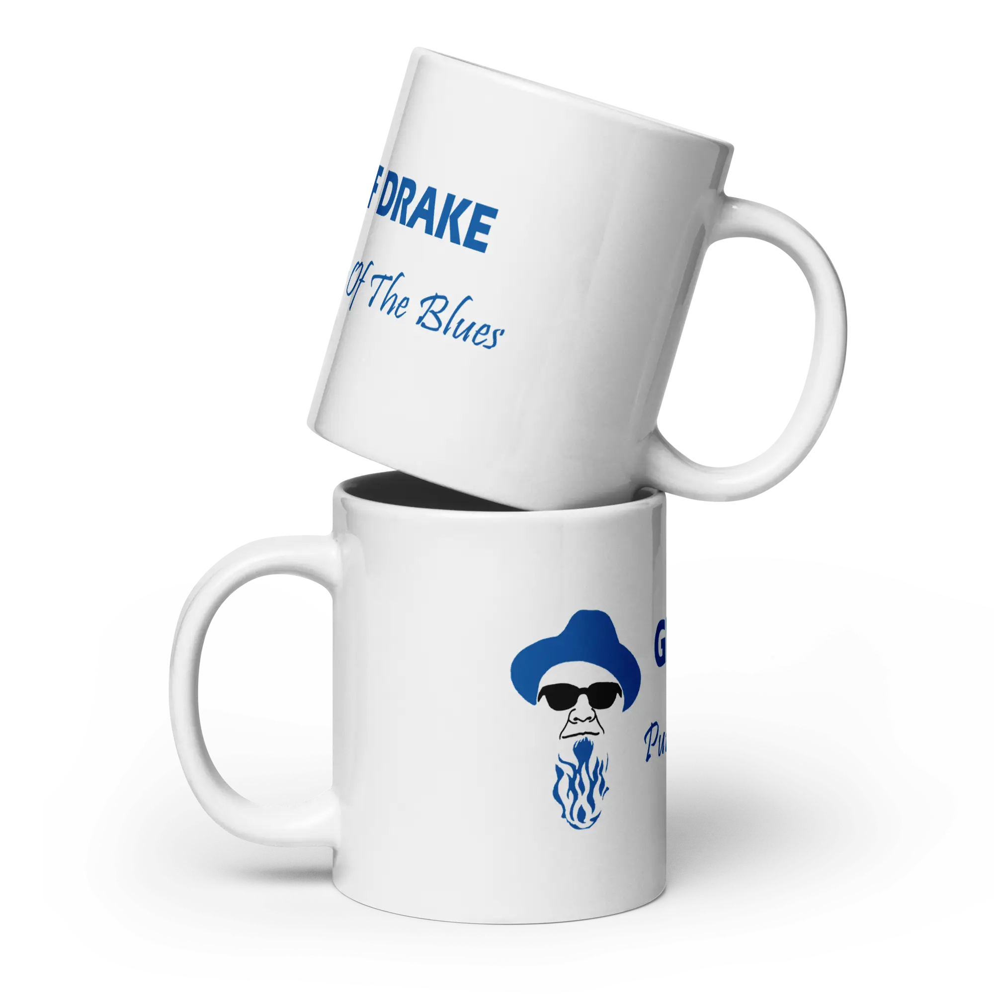 Geoff Drake White glossy mug - Image 3