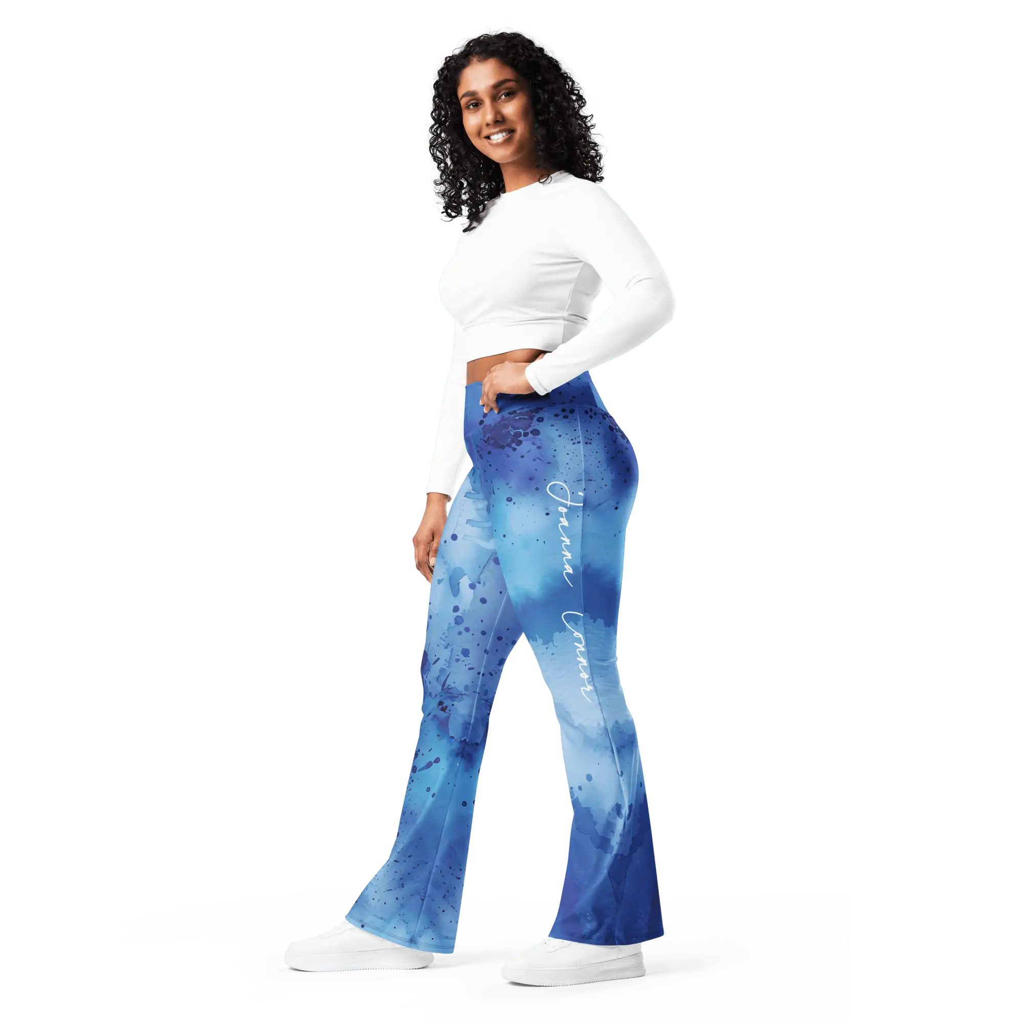 Joanna Connor Blues Flare leggings - Image 3