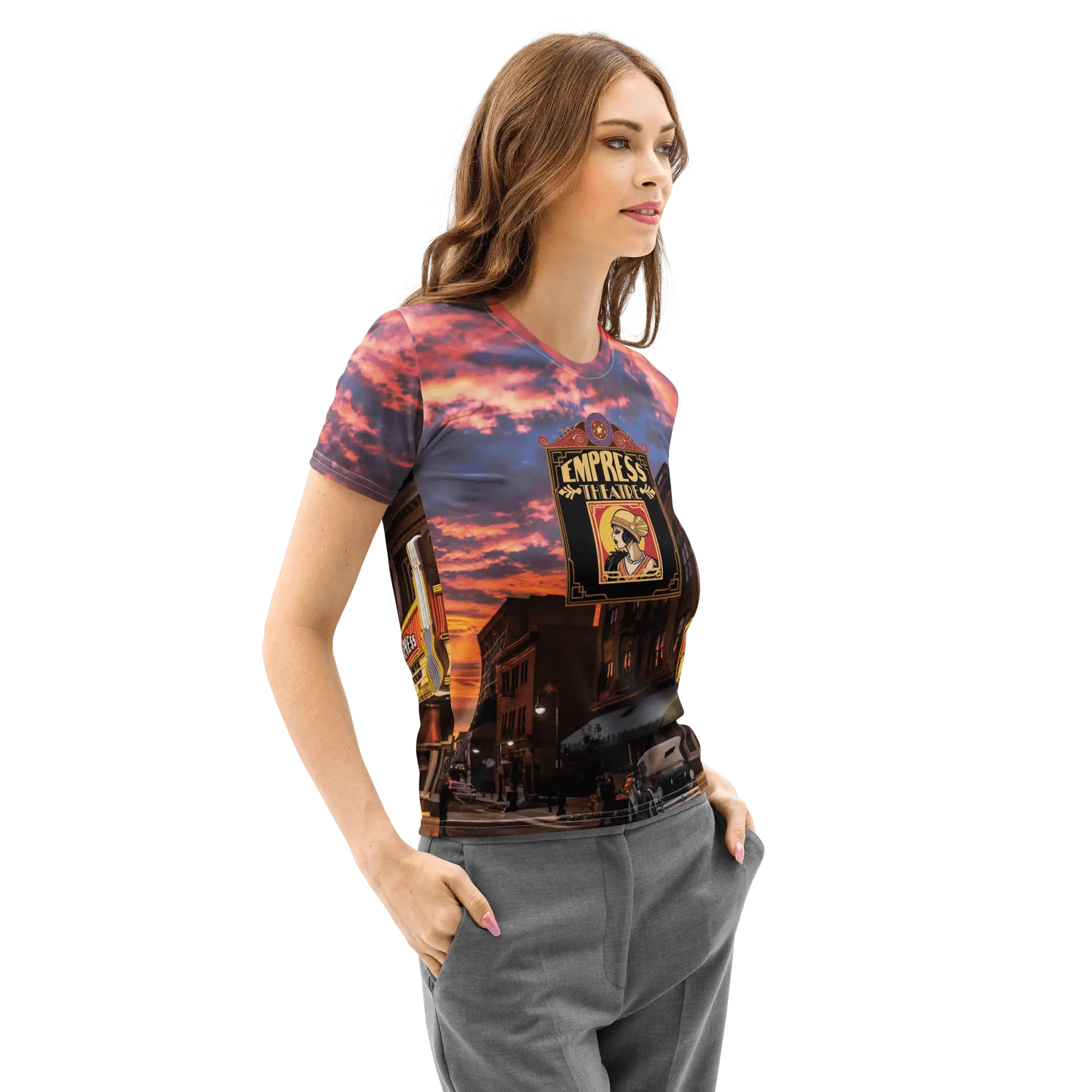 Empress Theatre Women’s cotton crew neck t-shirt - Image 5