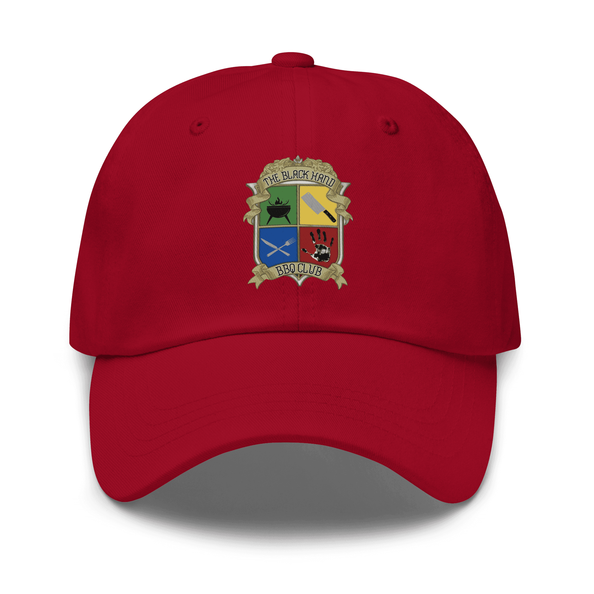 Black Hand BBQ Club Dad hat - Image 3