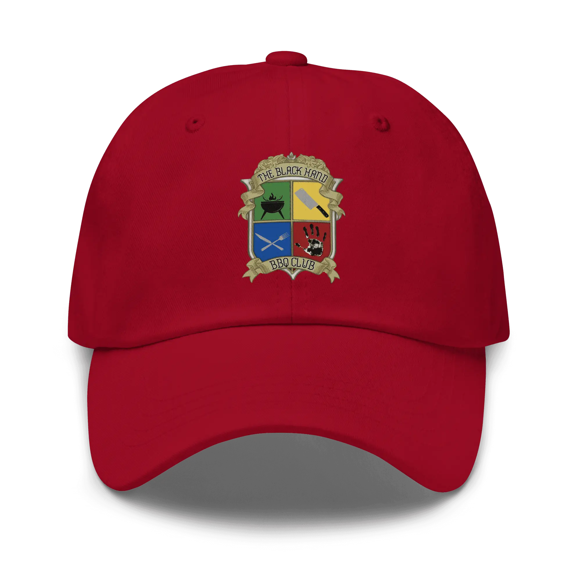Black Hand BBQ Club Dad hat - Image 3
