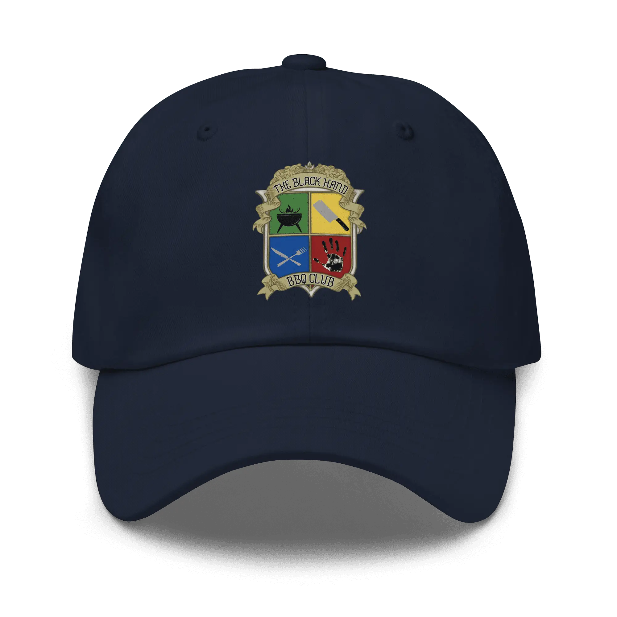 Black Hand BBQ Club Dad hat - Image 2