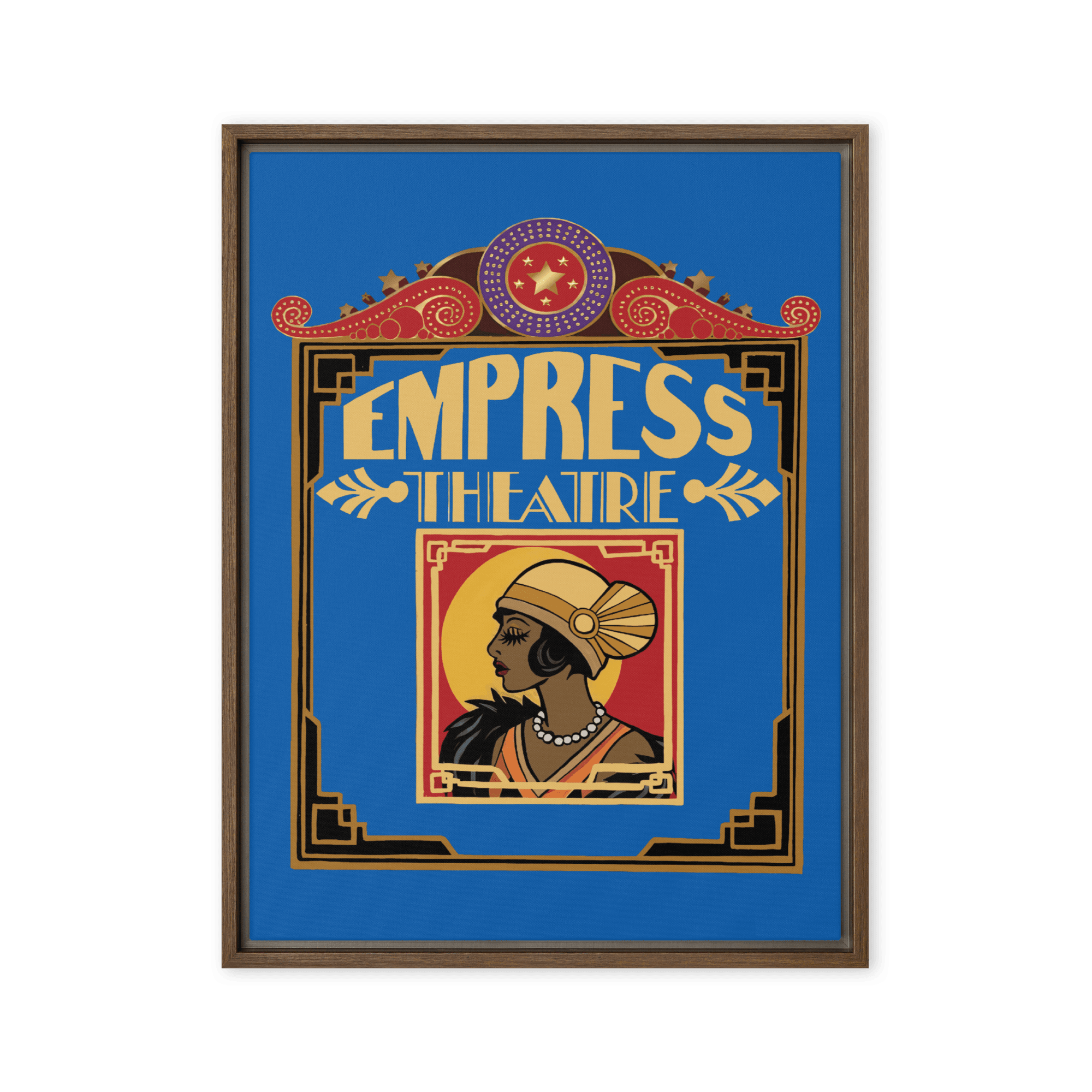 Empress Theatre Framed canvas 2