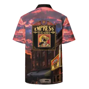 Empress Theatre Unisex button shirt