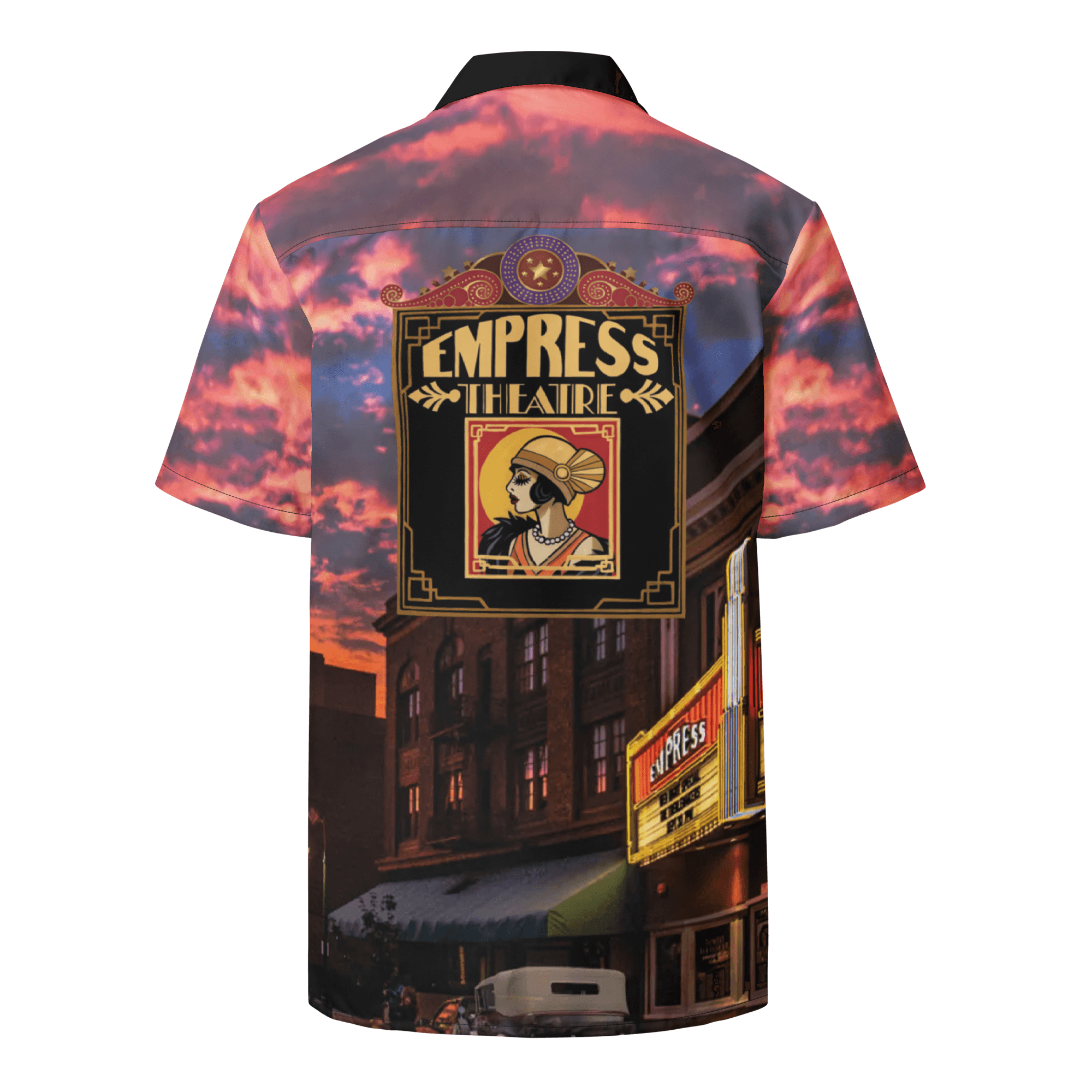 Empress Theatre Unisex button shirt - Image 2
