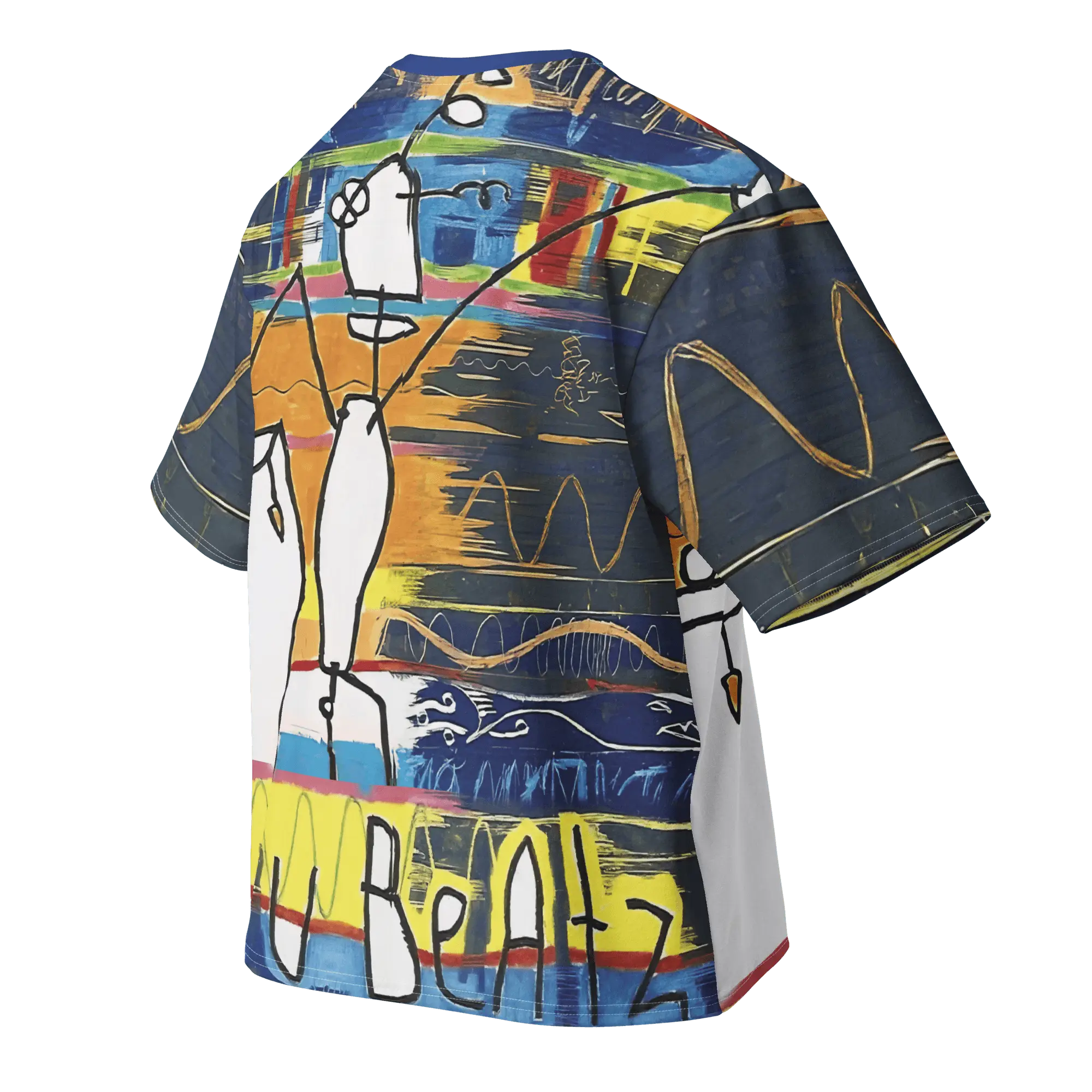 Blu Beatz Oversized cotton t-shirt - Image 4