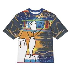 Blu Beatz Oversized cotton t-shirt