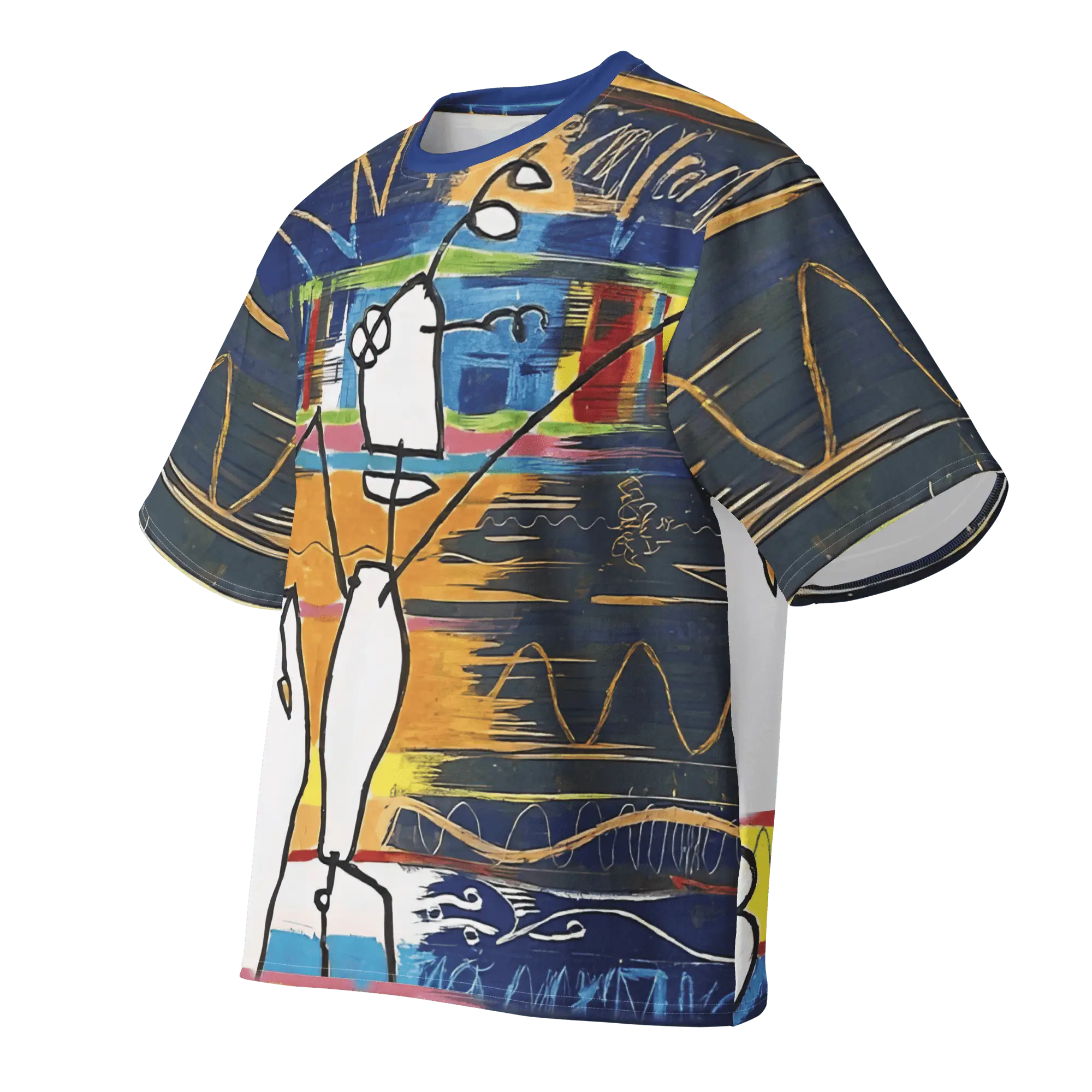 Blu Beatz Oversized cotton t-shirt - Image 3